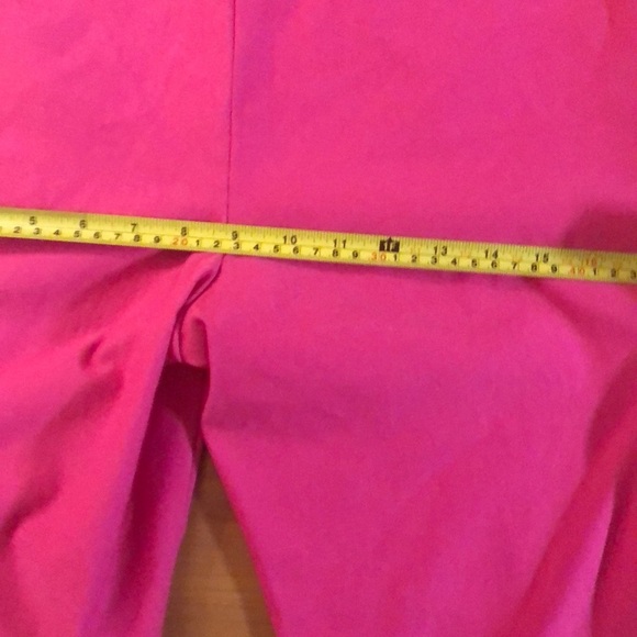 Chic Pink Button-Accent dress Trousers pants - Picture 13 of 14